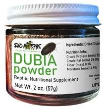 Load image into Gallery viewer, 100% Dubia Powder Reptile Nutritional Supplement - Free Shipping